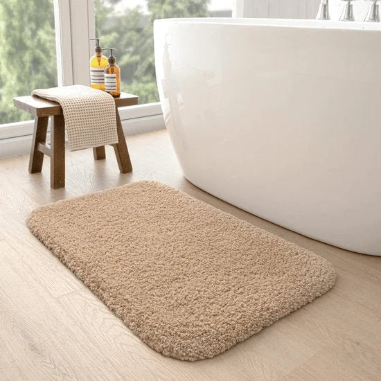 Absorberende badmat met antislip onderkant – droog en veilig