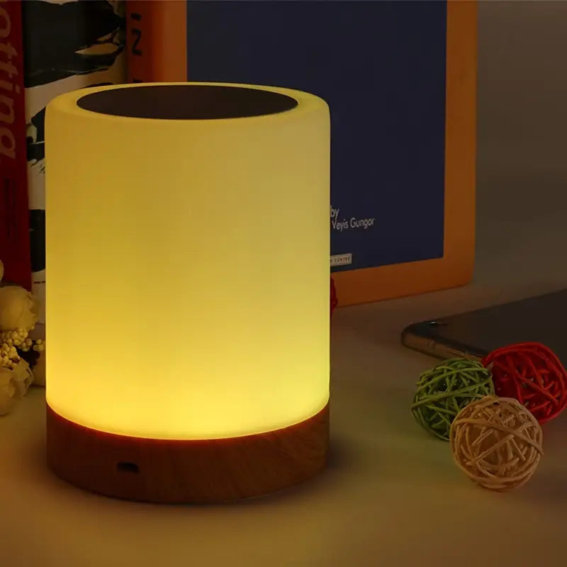 Dimbaar LED-nachtlampje met kleurwisseling voor slaapkamer