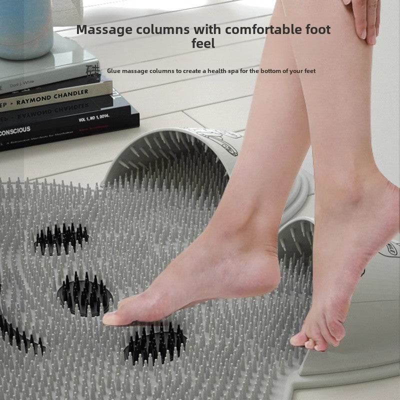 Voetmat met Borstelhaartjes voor Reiniging, Massage en Peeling onder de Douche