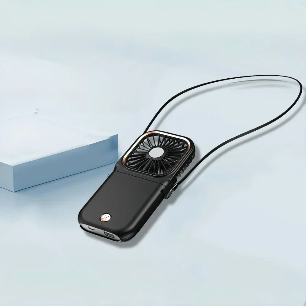 Opvouwbare Handventilator met USB Oplaadbaar – 3 Standen