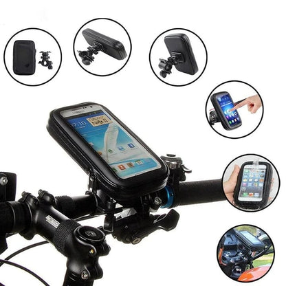 Waterdichte Fiets Telefoonhouder met Draadloos Opladen 15W