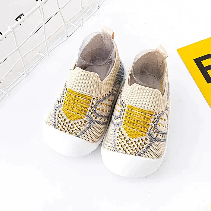 Antislip Babyschoenen met TPR-Zool voor Eerste Stapjes – Maat EU 17-23