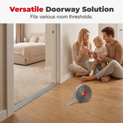 Zelfklevend Vloerovergangsprofliel van Flexibel Soft-PVC – Zonder Boren