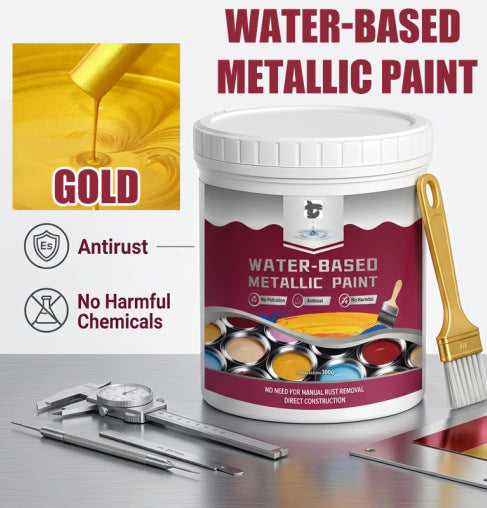 Roestbeschermingsverf met Metallic Finish voor Metaaloppervlakken