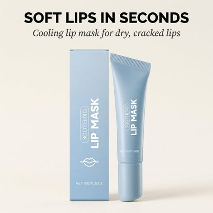Vochtinbrengend Lippenmasker met Bijenwas en Vitamine E voor Zachte Lippen