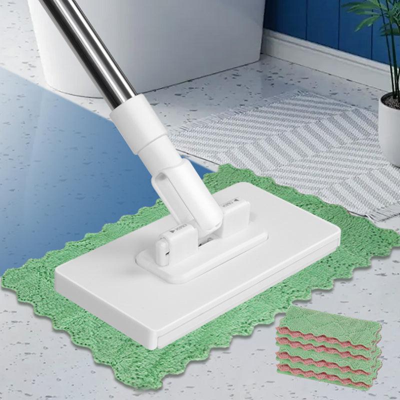 Uitschuifbare Mop met Één-Klik-Klem voor Moeilijk Bereikbare Plekken