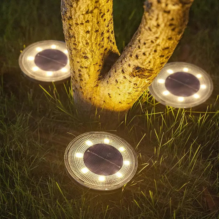Zonne-energie grondverlichting voor paden – draadloos en automatisch