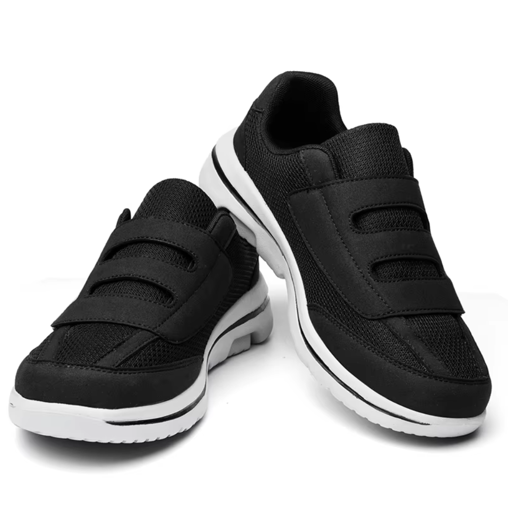 Brede schoenen met klittenband voor gevoelige voeten – extra comfort