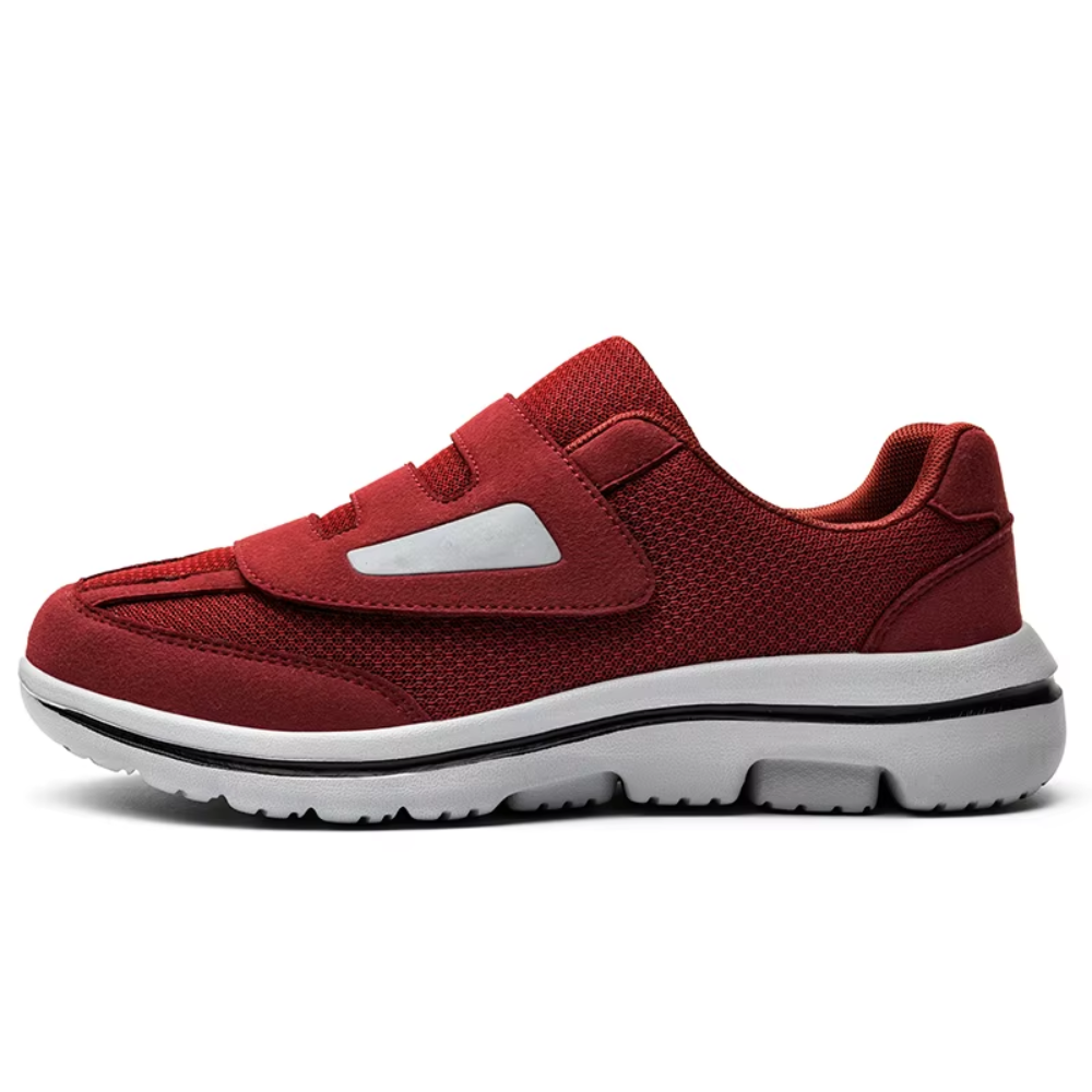 Brede schoenen met klittenband voor gevoelige voeten – extra comfort