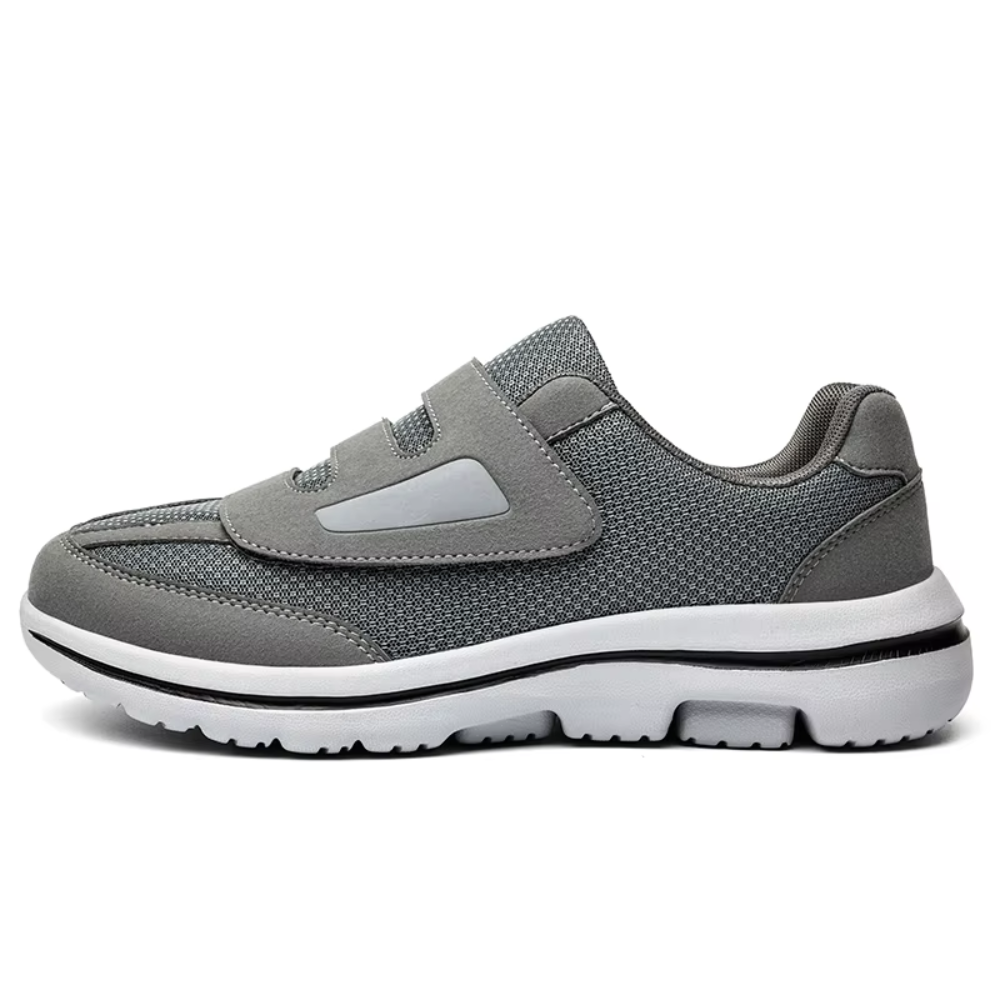 Brede schoenen met klittenband voor gevoelige voeten – extra comfort