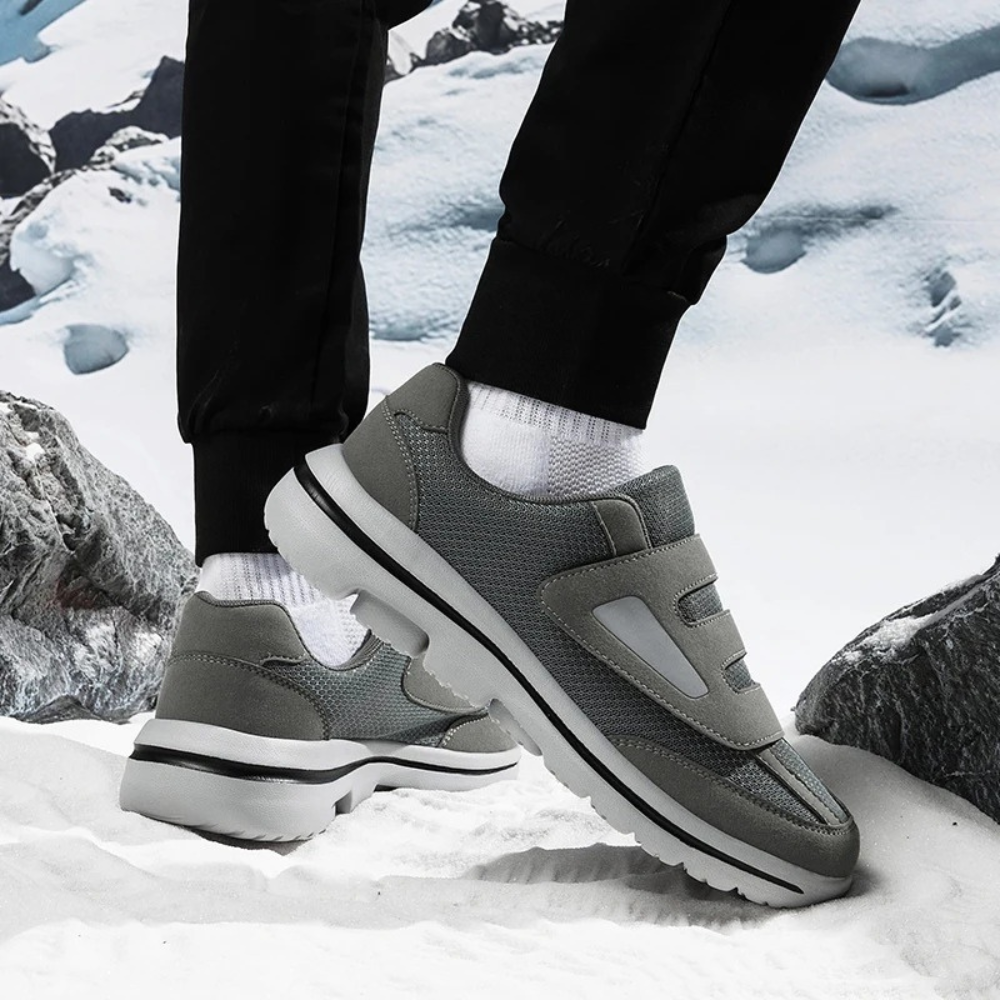 Brede schoenen met klittenband voor gevoelige voeten – extra comfort