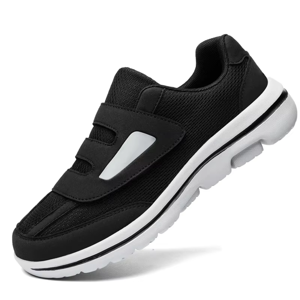 Brede schoenen met klittenband voor gevoelige voeten – extra comfort