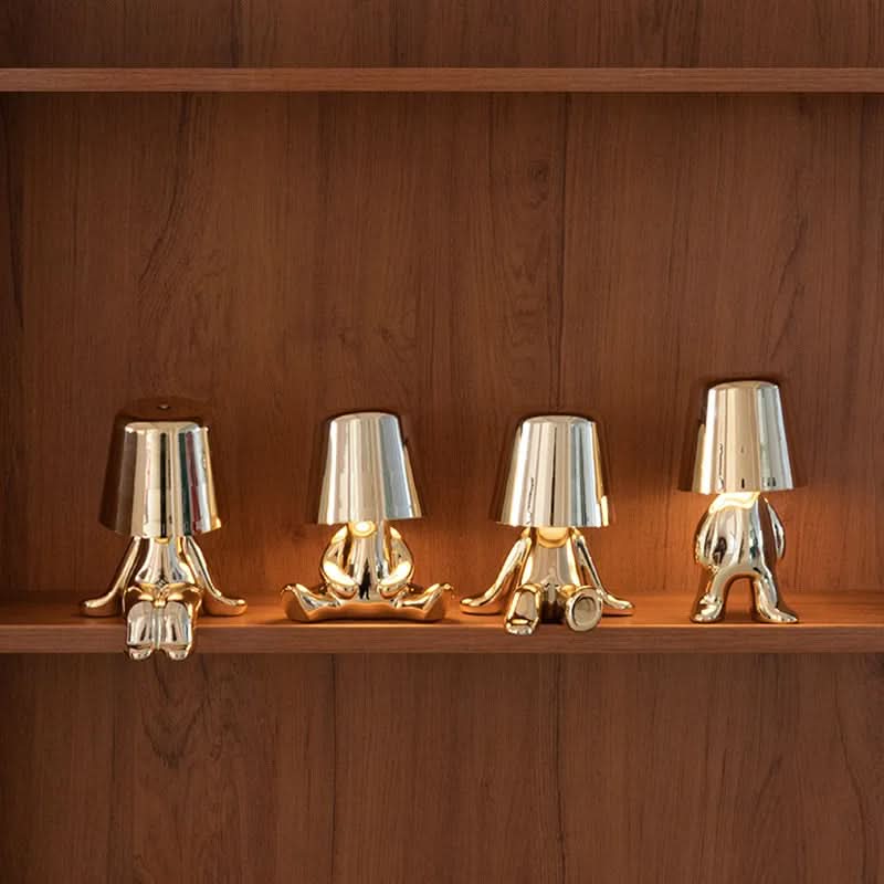 Dimbare LED tafellamp van metaal en acryl – modern design