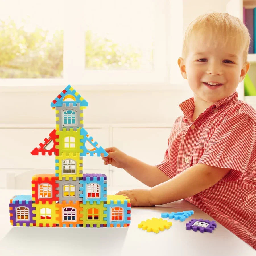 Montessori Bouwspeelgoed voor Kinderen – Creatief Leren en Bouwen