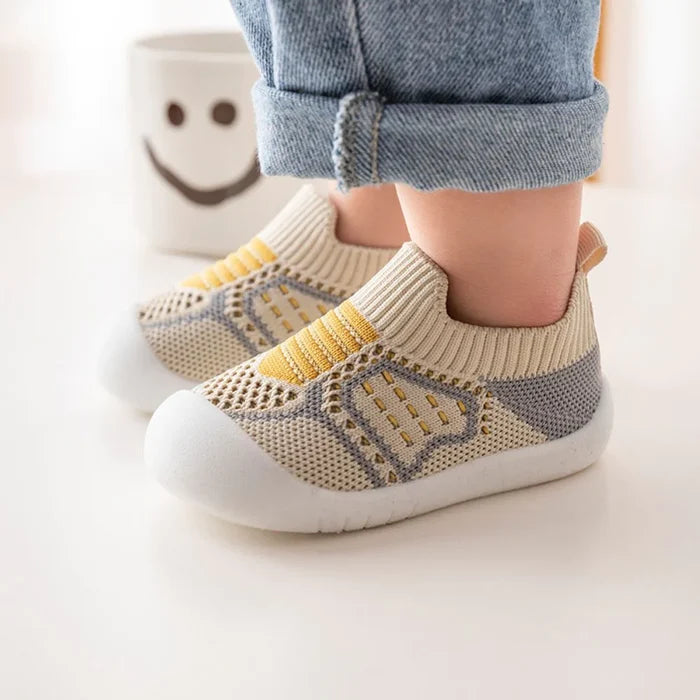 Antislip Babyschoenen met TPR-Zool voor Eerste Stapjes – Maat EU 17-23