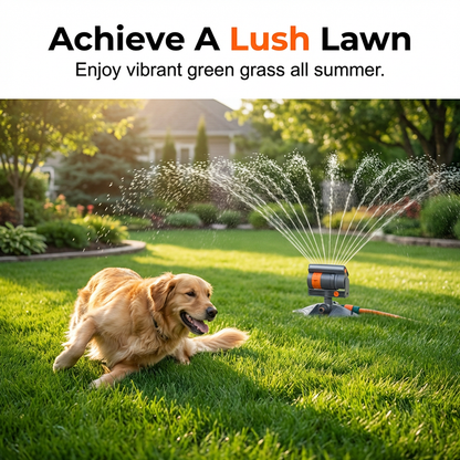 Verstelbare Tuinsprinkler met Ingebouwd Vuilfilter voor Gazonbewatering