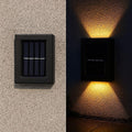 Zonne-energie LED Wandlamp voor Buiten – IP65 Weerbestendig