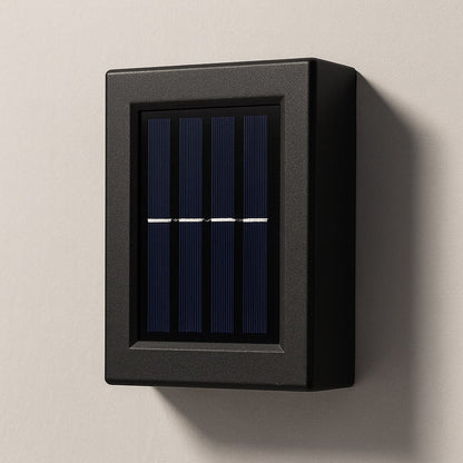 Zonne-energie LED Wandlamp voor Buiten – IP65 Weerbestendig
