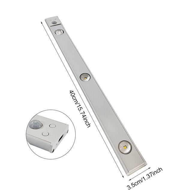 Draadloze LED-lamp met bewegingssensor en 3 lichttemperaturen