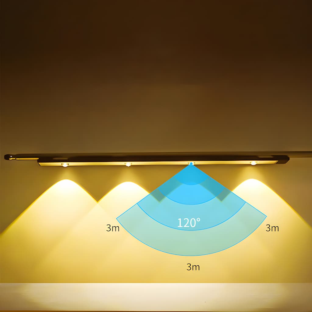 Draadloze LED-lamp met bewegingssensor en 3 lichttemperaturen