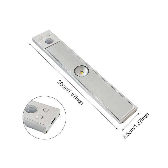 Draadloze LED-lamp met bewegingssensor en 3 lichttemperaturen