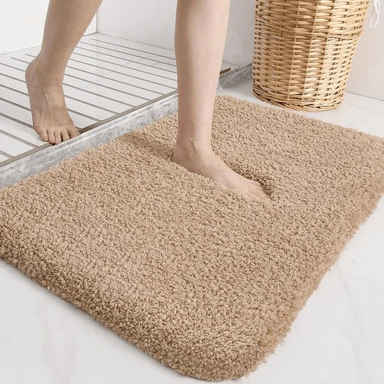 Absorberende badmat met antislip onderkant – droog en veilig