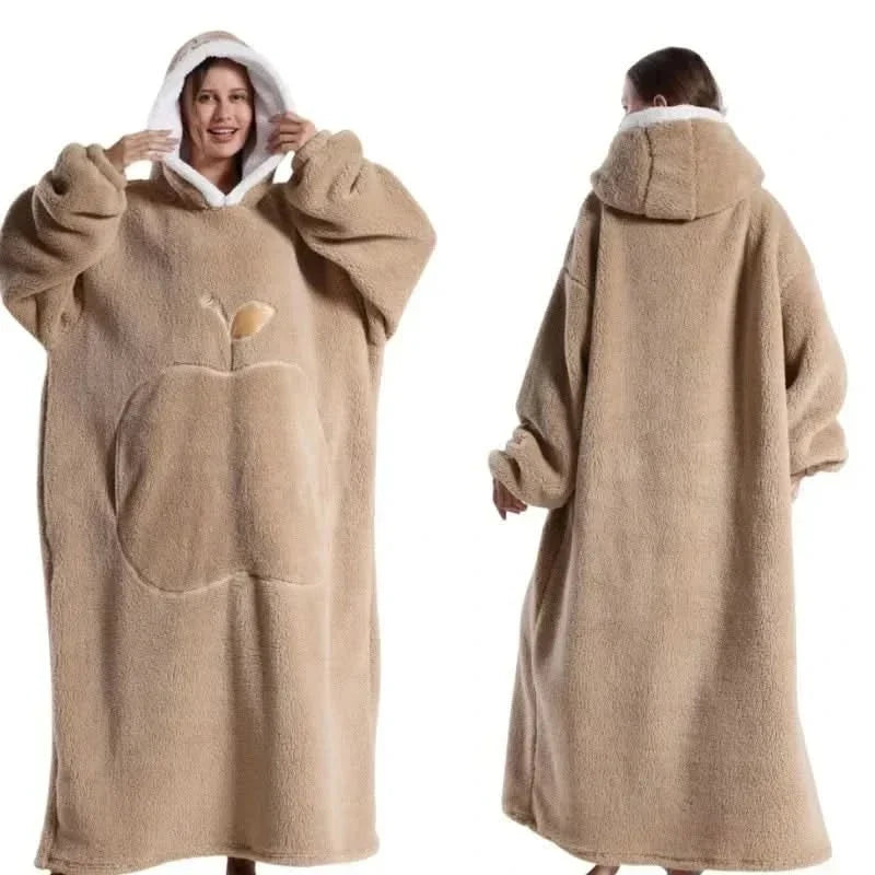 Fleece Hoodie Oversized – zacht, warm en onbeperkt beweeglijk