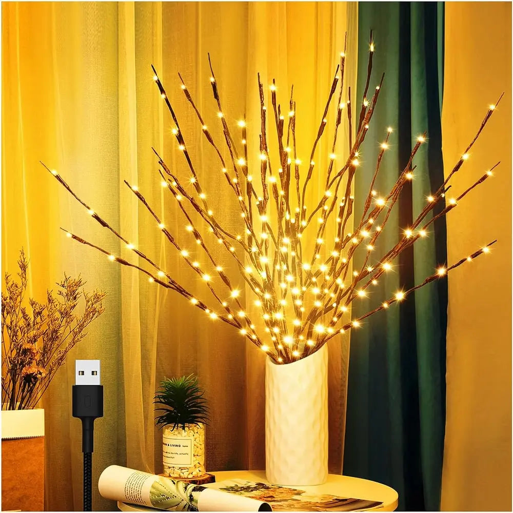 LED Lichtakken met Buigzame Takken – Set van 20 Sfeervolle Decoratietakken