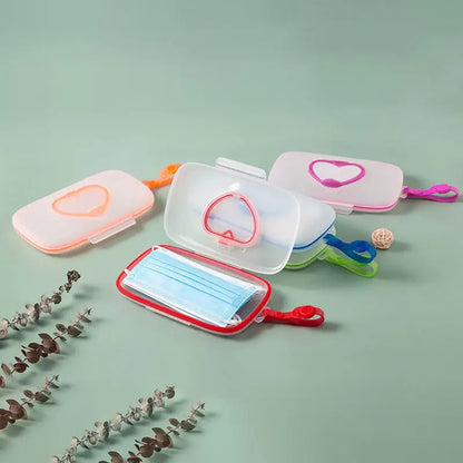 Draagbare Vochtige Doekjesdispenser met Transparante Behuizing en Draaglusje