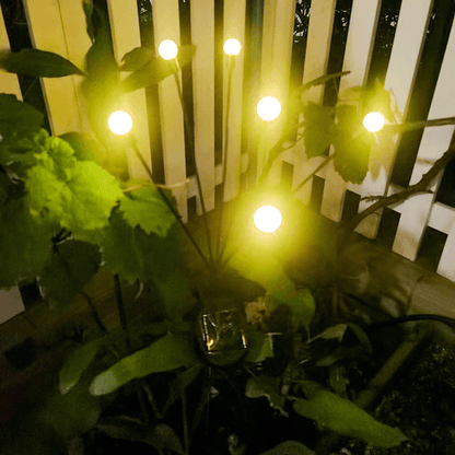 Zonne-energie Tuinverlichting met Glimwormjeseffect – Solar LED Buitenlamp