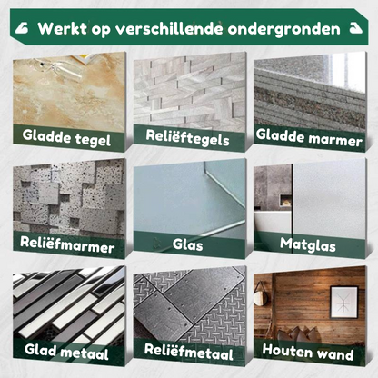 Universele Alleslijm 2-Pack – Sterk Hechten Zonder Spijkers of Schroeven
