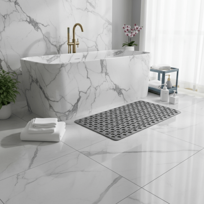 Antislipmat voor douche en bad met zuignappen