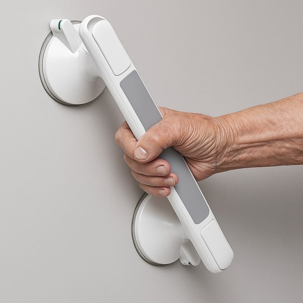 Zuignap handgreep badkamer – zonder boren, verplaatsbaar