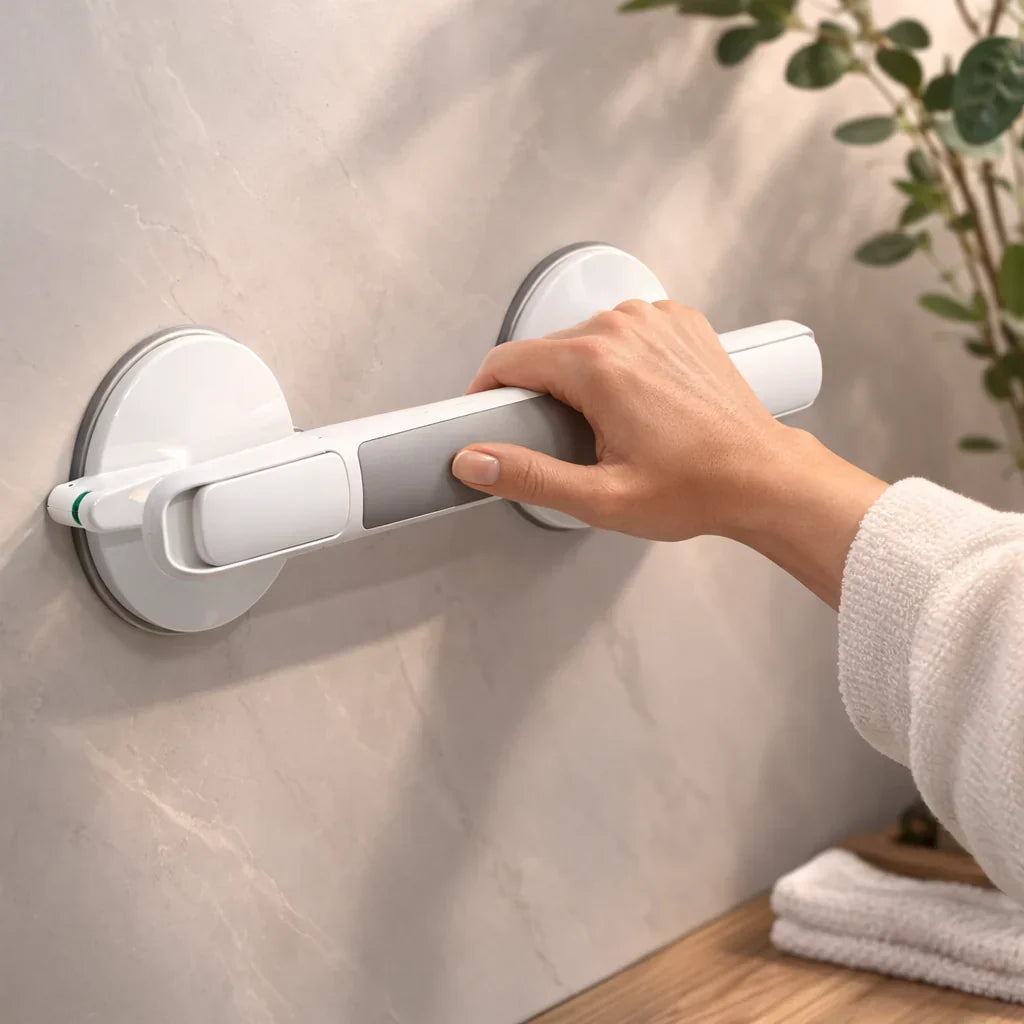 Zuignap handgreep badkamer – zonder boren, verplaatsbaar