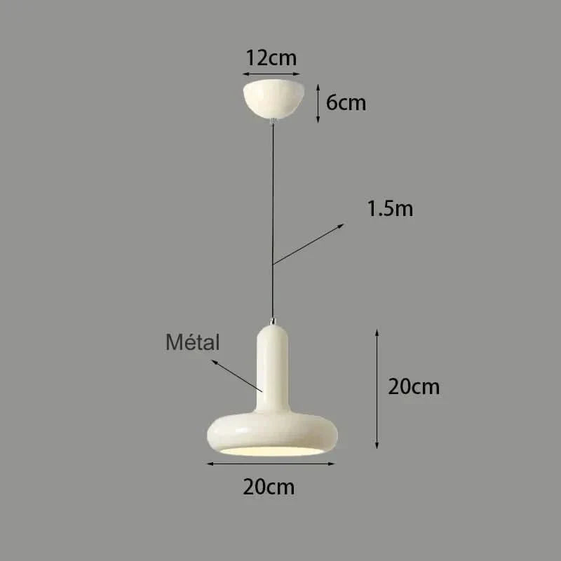 Minimalistische hanglamp van metaal – elegant design