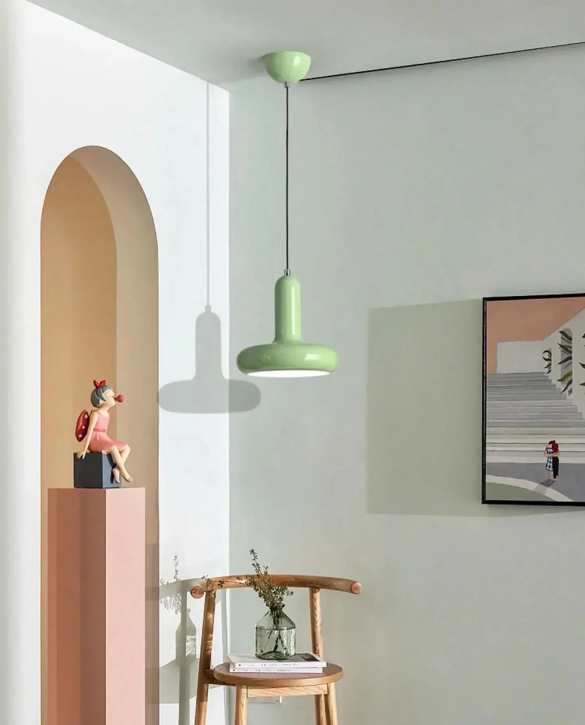 Minimalistische hanglamp van metaal – elegant design