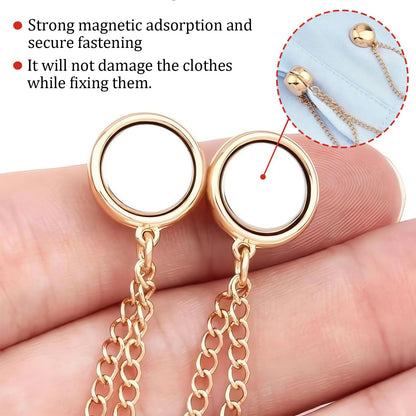 Magnetische Kledingclips voor Perfecte Pasvorm – Set van 8