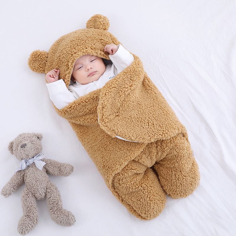 Baby puckzak met klittenband – zacht en ademend