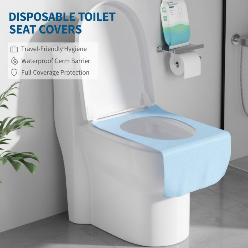 Wegwerp Toiletbrilbeschermer voor Openbare Toiletten – Waterdicht & Antislip