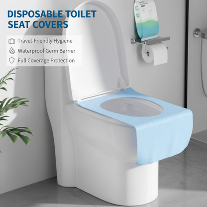 Wegwerp Toiletbrilbeschermer voor Openbare Toiletten – Waterdicht & Antislip