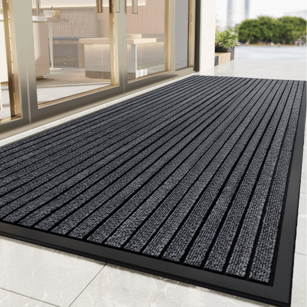 Deurmat met antislip onderkant en vuilopvangende functie
