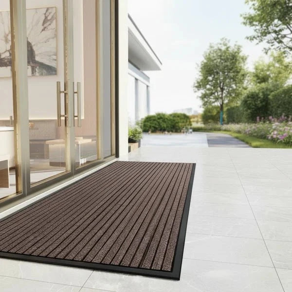 Deurmat met antislip onderkant en vuilopvangende functie