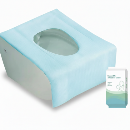 Wegwerp Toiletbrilbeschermer voor Openbare Toiletten – Waterdicht & Antislip