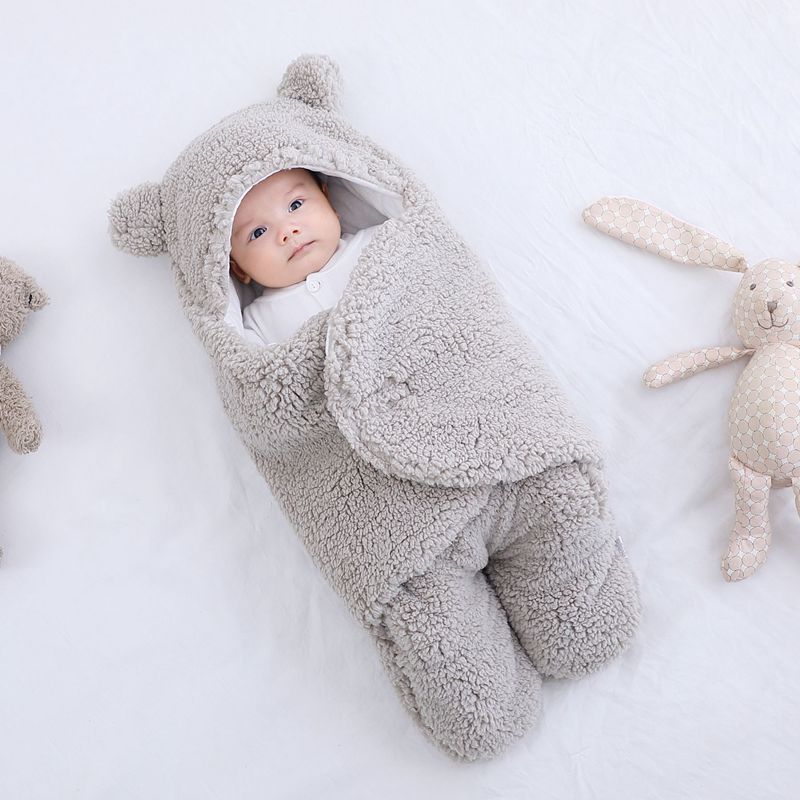 Baby puckzak met klittenband – zacht en ademend