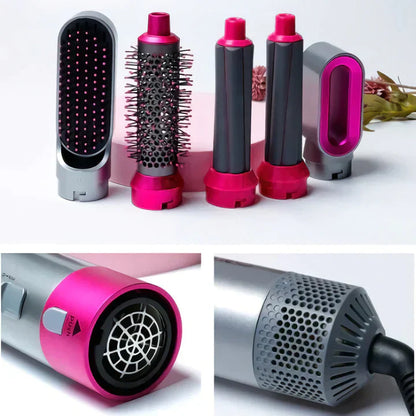 5-in-1 Haarstyler met Airflow-technologie voor Krullen, Golven en Glad Haar