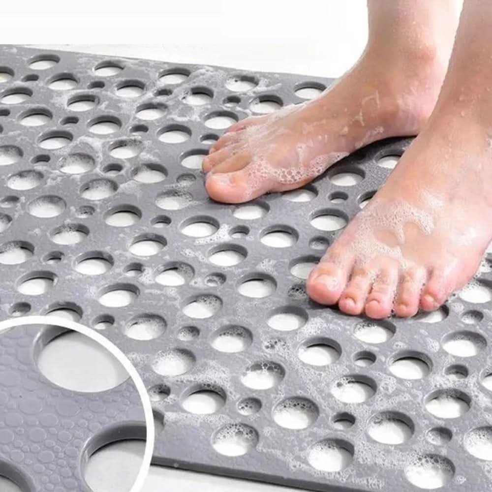 Antislipmat voor douche en bad met zuignappen