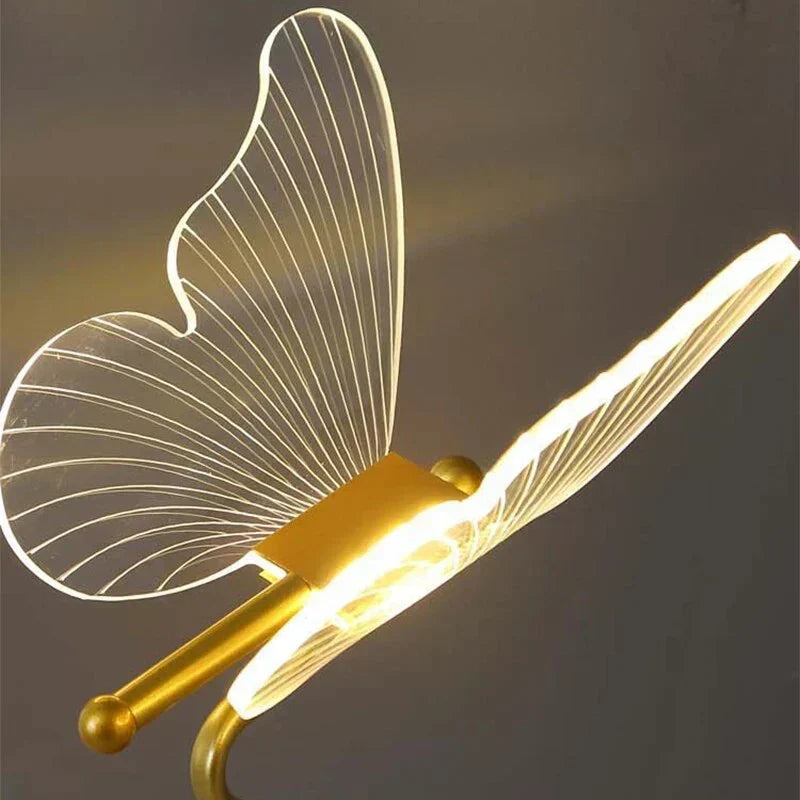 LED tafellamp van ijzer en acryl – compact modern design