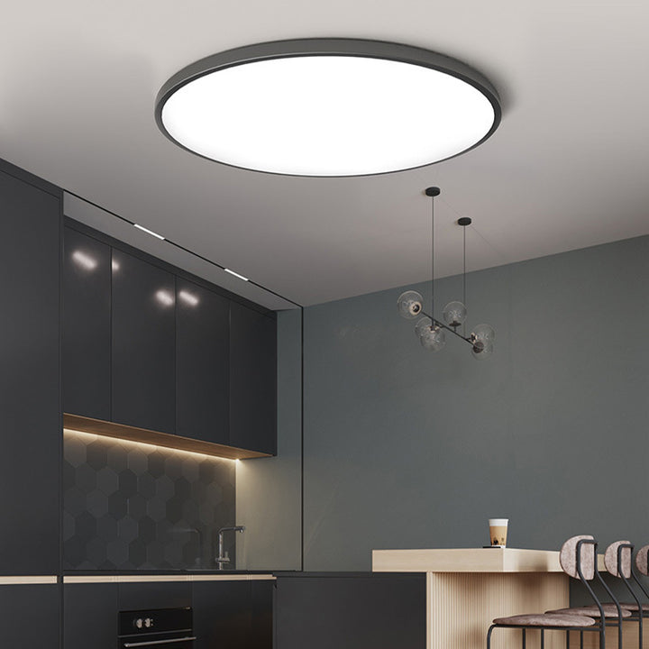 Ronde LED plafondlamp plat – modern voor woon- en slaapkamer