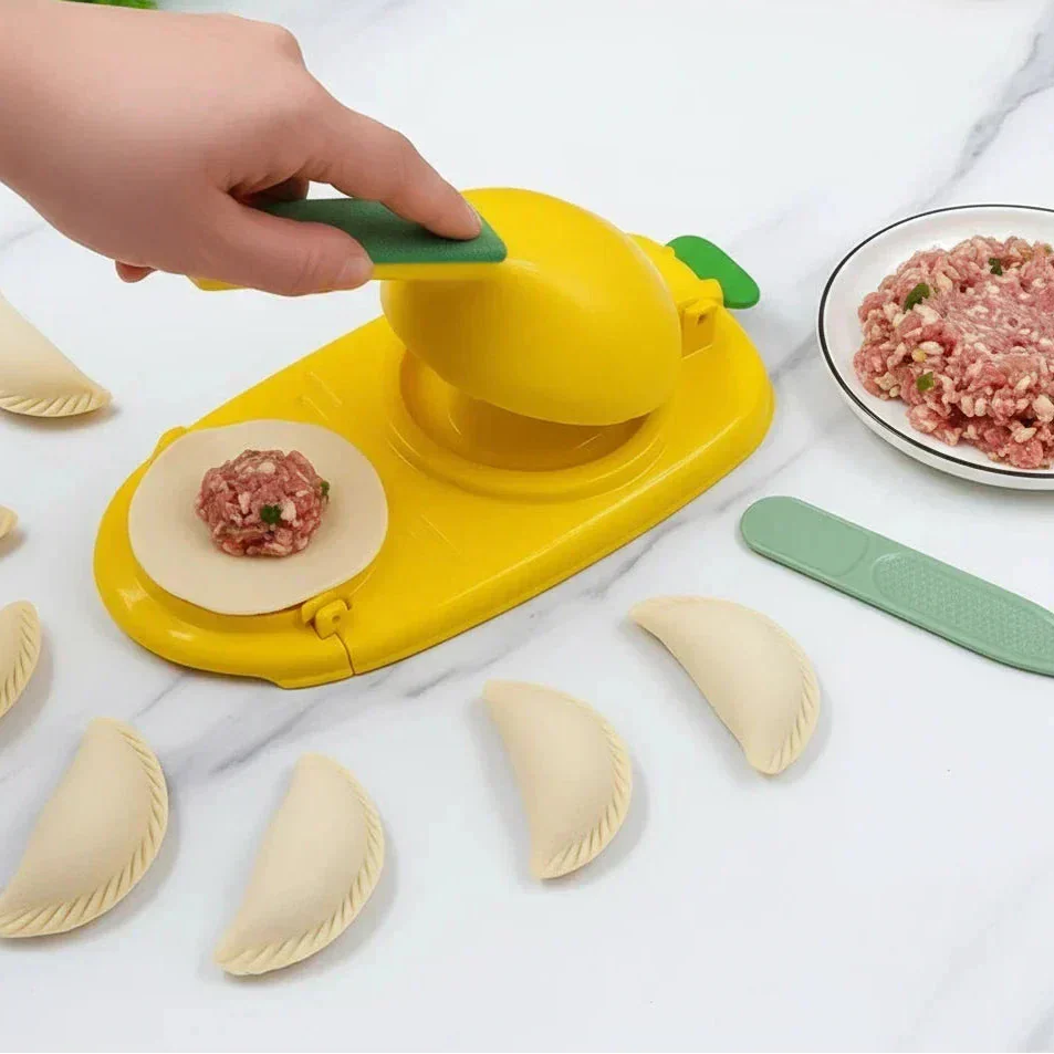 2-in-1 Dumpling Maker – Deegpakketjes Vullen, Vormen en Sluiten