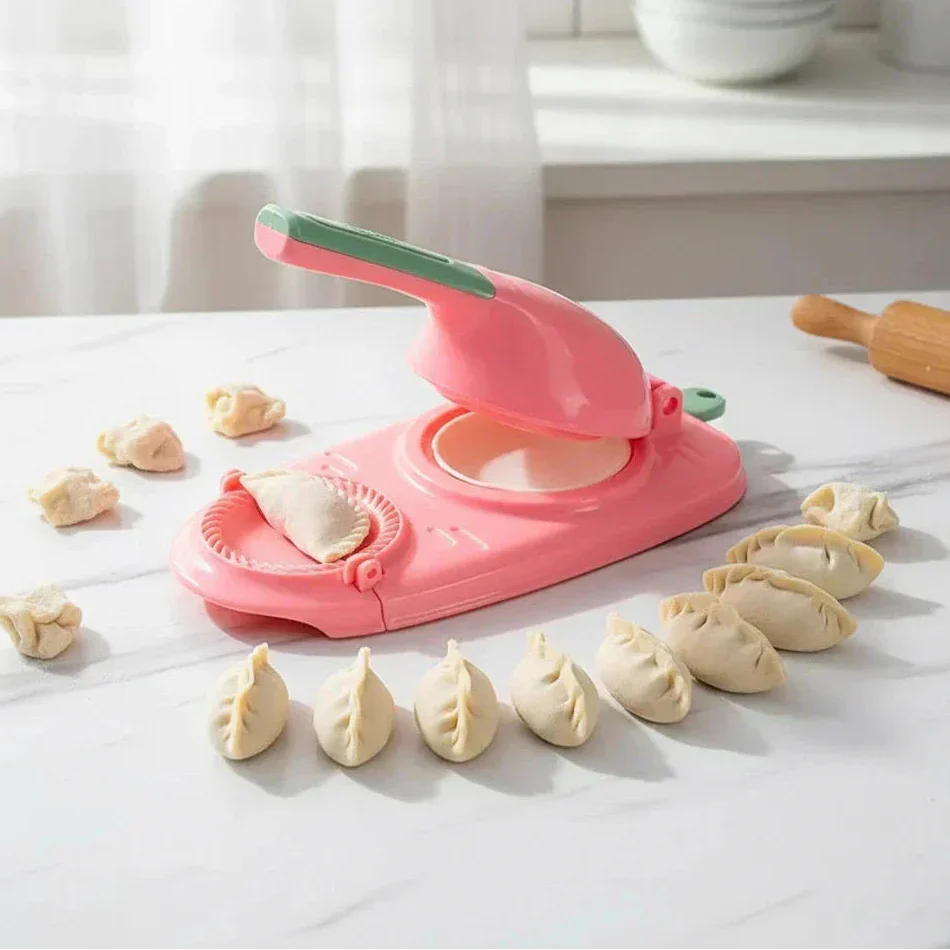 2-in-1 Dumpling Maker – Deegpakketjes Vullen, Vormen en Sluiten